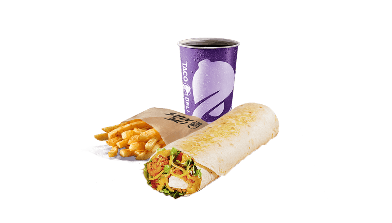 Meniu Crispy Chicken Burrito Jalapeño Honey Mustard