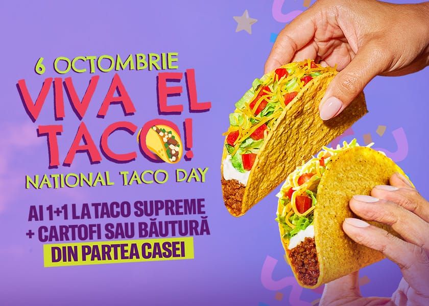 Ne pregătim de National Taco Day