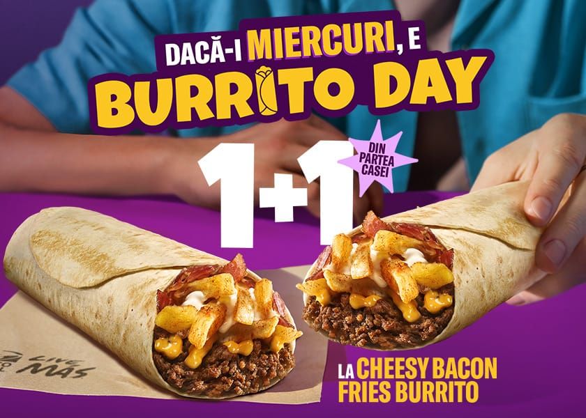 Dacă-i miercuri, e Burrito Day