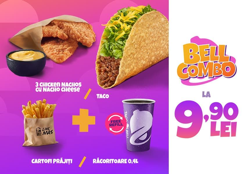 Bell Combo e ce-ți trebuie când ai poftă de más food.